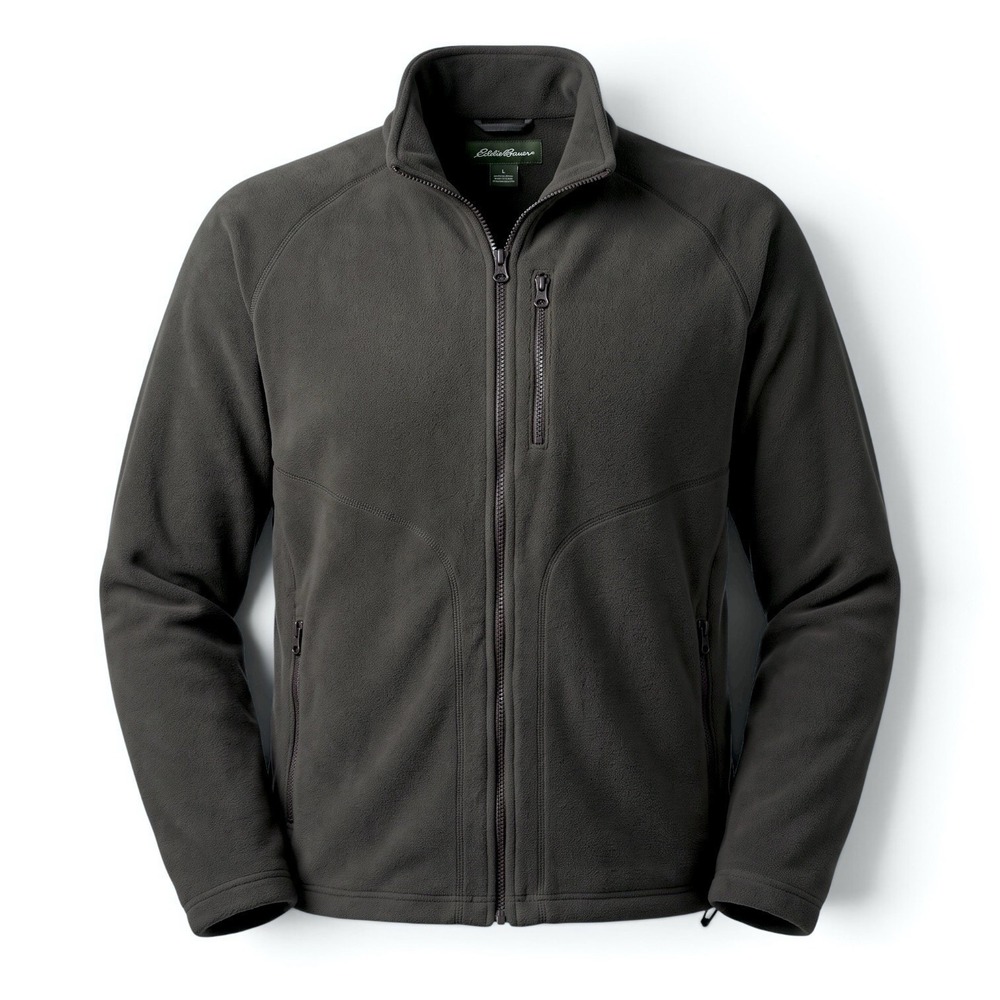 Eddie Bauer Windcutter Fleece Jacket Mens 3XL Gorpcore Hiking Heavyweight Tech